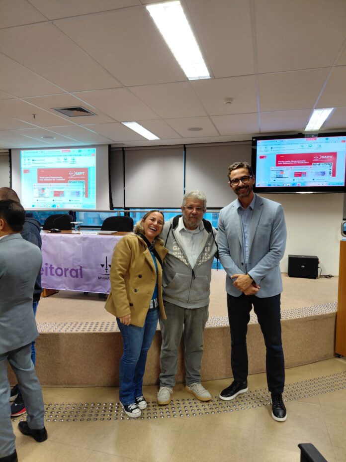 SJSP participou da audiência coletiva “Diálogos com o MPT: Sindicatos, Democracia e Assédio Eleitoral”, promovida pelo Ministério Público do Trabalho em São Paulo (MPT-SP).