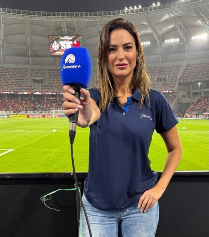 Hanna Tenda, jornalista assediada (reprodução/Instagram)